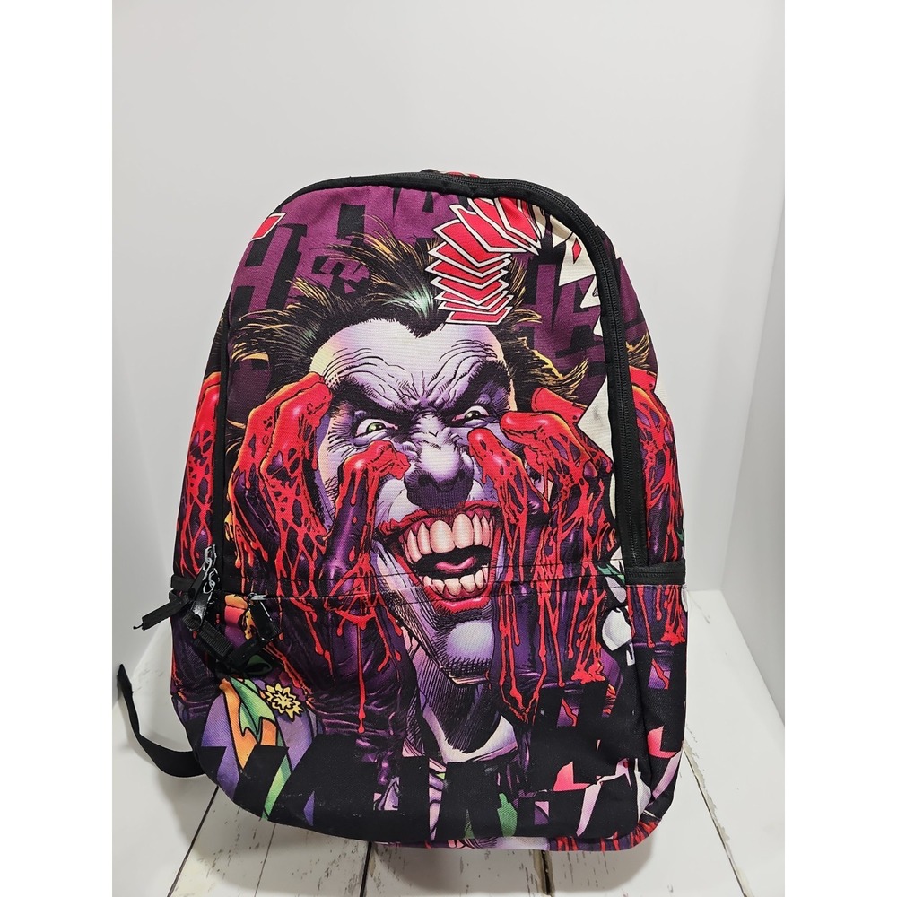 Joker Sublimated Backpack DC COMICS